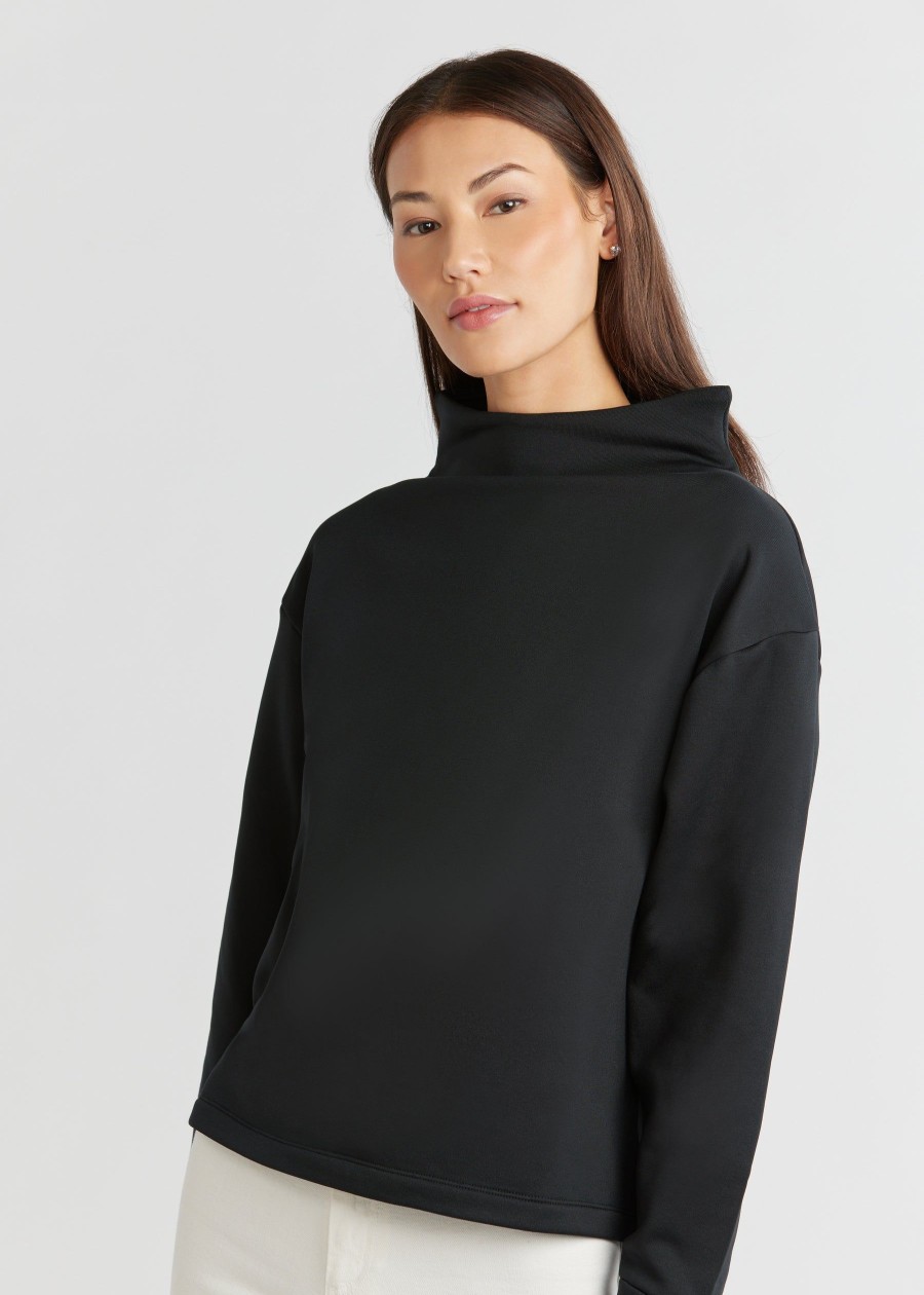 Dudley Stephens Tops | Demi Mock Neck