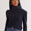 Dudley Stephens Turtlenecks | Palmer Puff Sleeve Turtleneck